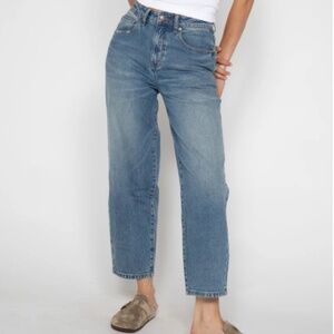 Oliver Logan Harlow Barrel Crop High Rise 27 Like New